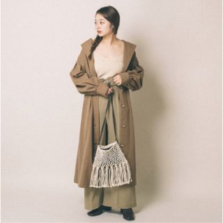 ナチュラルクチュール(natural couture)のトレンチコート　ニコアンド　　ローリーズファーム　ザラ　KBF ZARA vis(トレンチコート)