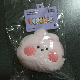 ビーティーイシビル(BT21)の【公式】BTS BT21 minini COOKY ふわふわ コインケース♪(ミュージシャン)