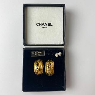 CHANEL - シャネル CHANEL ビンテージ イヤリング 箱付きの通販 by