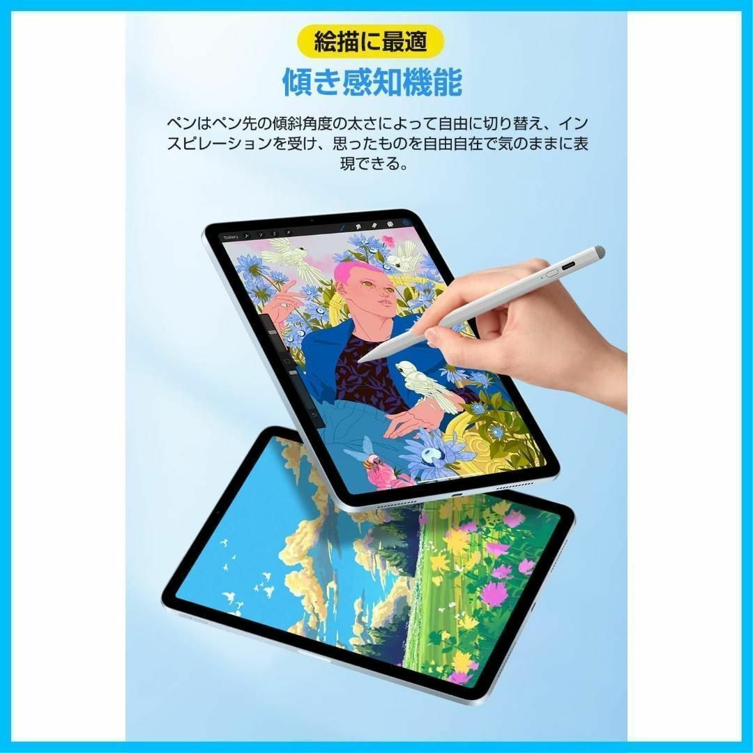 32 タッチペン iPad用スタイラスペン2023業界最先端 スマホ/家電/カメラのPC/タブレット(PC周辺機器)の商品写真