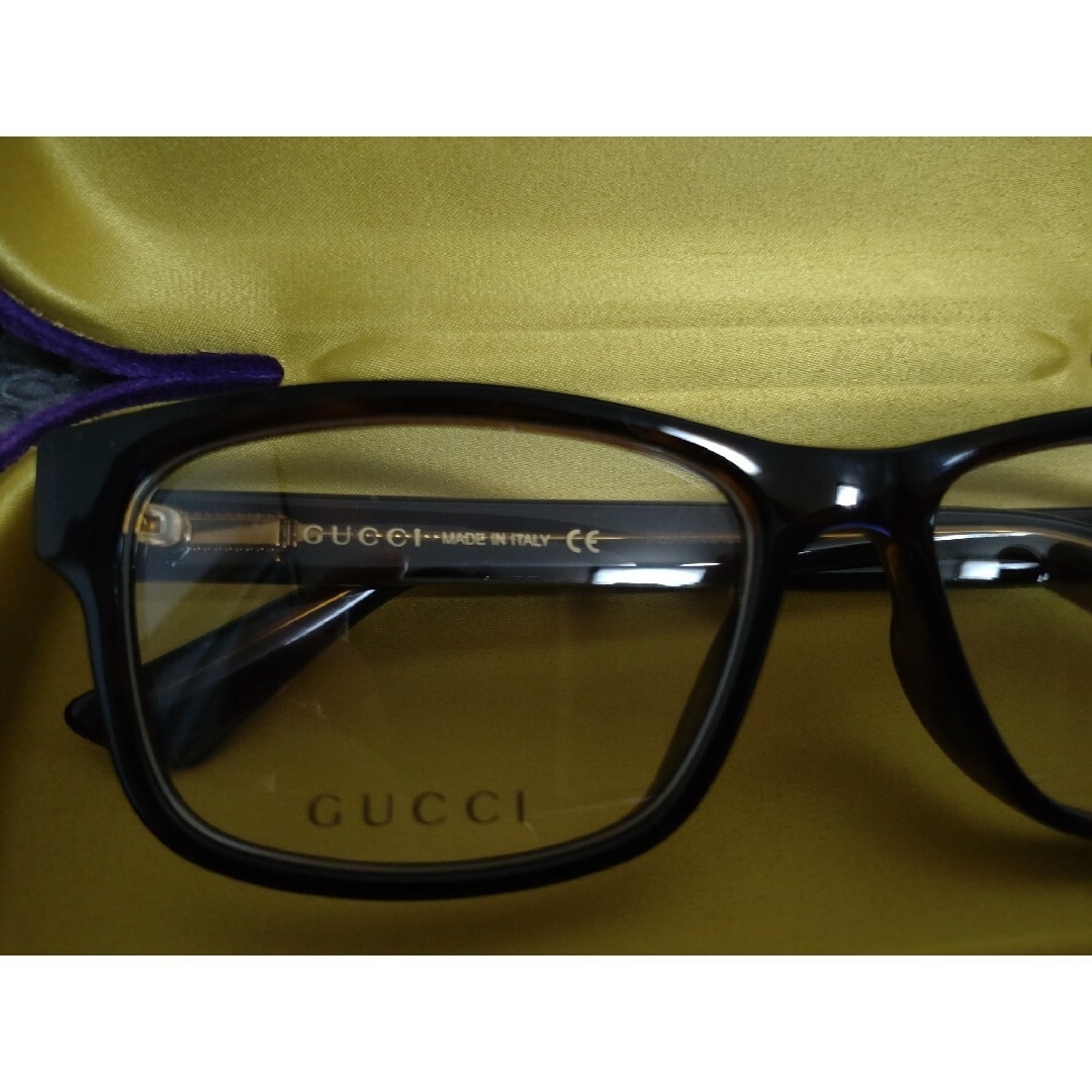 DEUXIEME CLASSE(ドゥーズィエムクラス)の専用/グッチスクエアメガネとシータパランティカのバッグ レディースのファッション小物(サングラス/メガネ)の商品写真