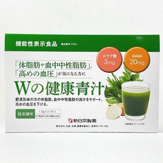 Shinnihonseiyaku - 新日本製薬 生活習慣サポート Wの健康青汁の通販 ...