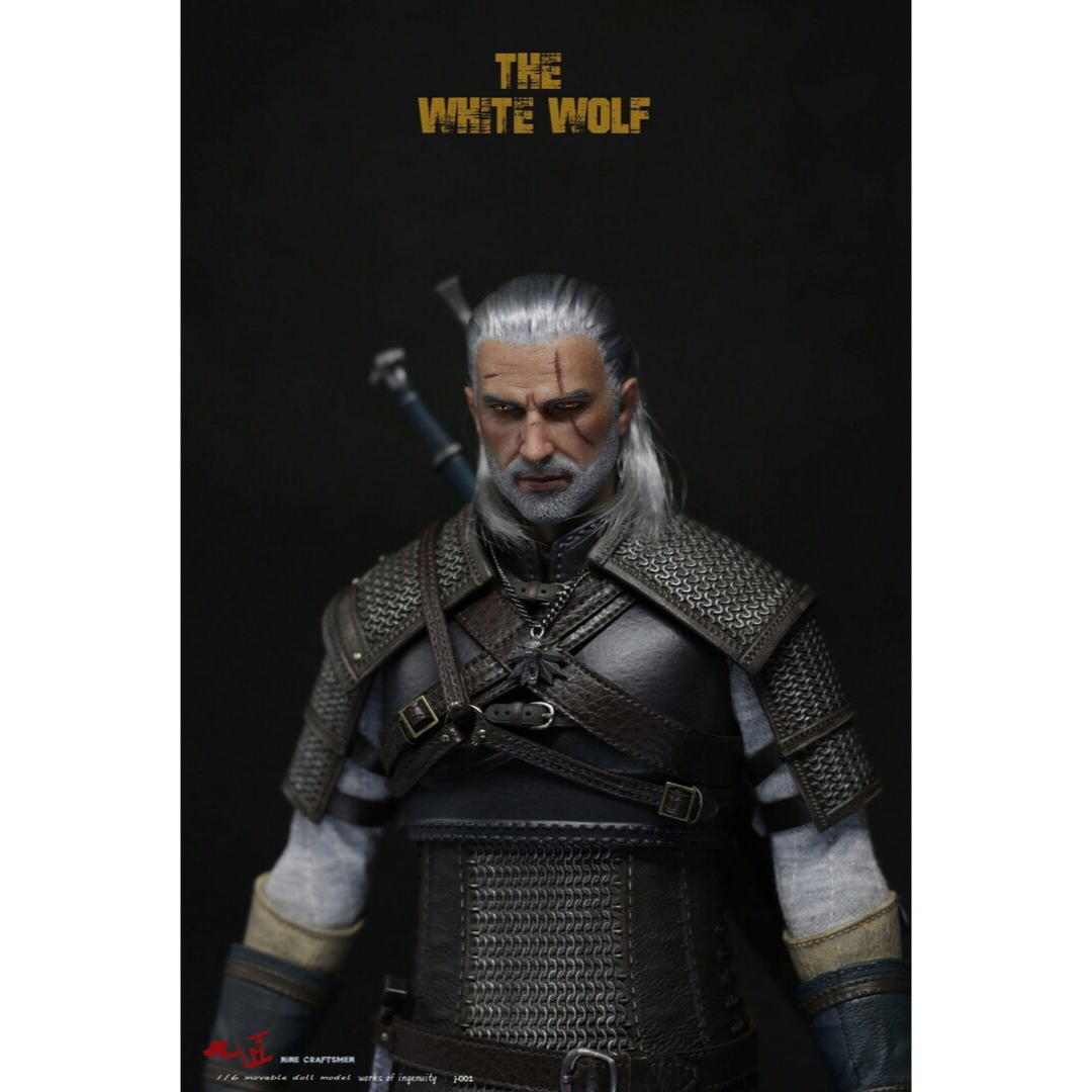 ウィッチャー ゲラルト Geralt of Rivia J-001 1/6白狼 エンタメ/ホビーのフィギュア(ゲームキャラクター)の商品写真