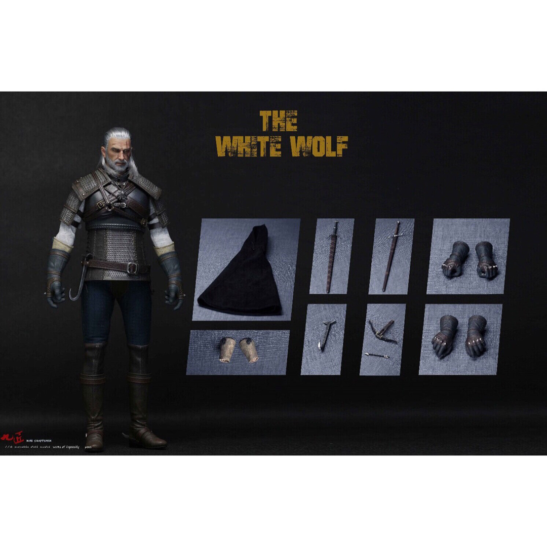 ウィッチャー ゲラルト Geralt of Rivia J-001 1/6白狼 エンタメ/ホビーのフィギュア(ゲームキャラクター)の商品写真