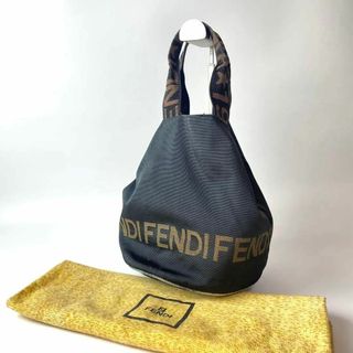 フェンディ(FENDI)のフェンディ FENDI キャンバス ミニ ハンドバッグ 保存袋付き(トートバッグ)