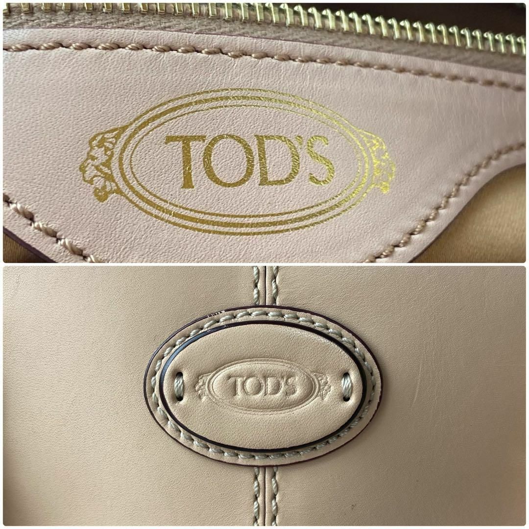 TOD'S(トッズ)のトッズ TOD'S 2way ハンドバッグ ショルダーバッグ バイカラー レディースのバッグ(ハンドバッグ)の商品写真