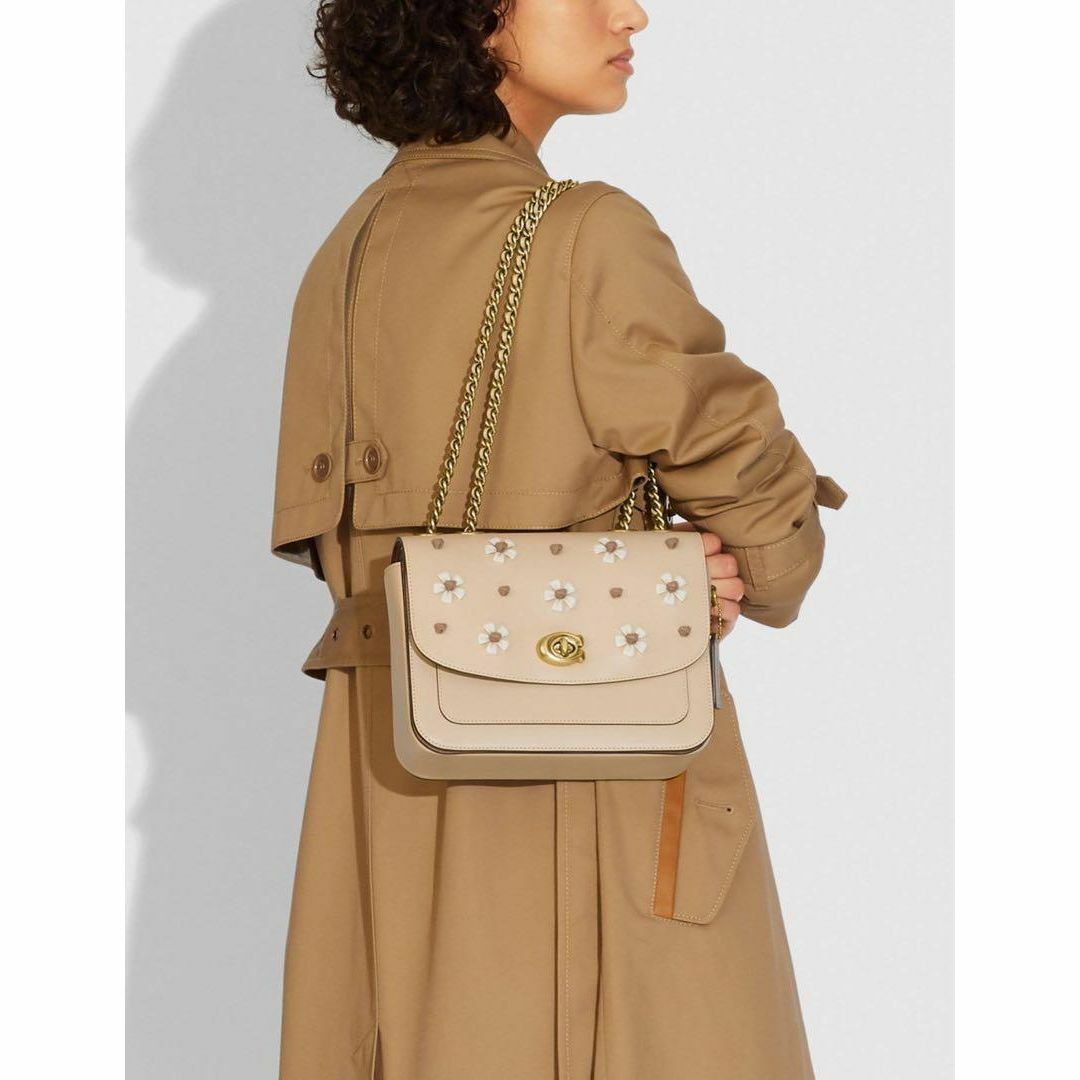 COACH - コーチ COACH ターンロック チェーンショルダーバッグの通販