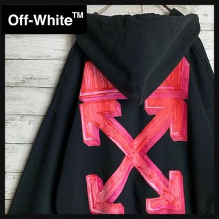 オフホワイト(OFF-WHITE)の【鑑定済正規品】off-White パーカー　クロスアロー　希少　入手困難(パーカー)