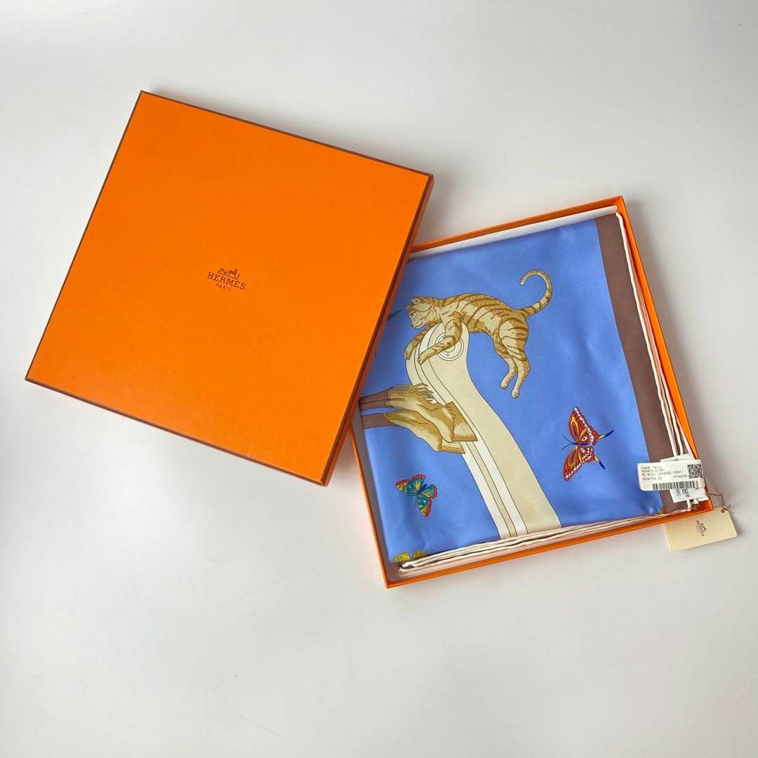 新品 タグ付き エルメス HERMES カレ エルメスストーリー90 スカーフAYの全商品