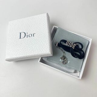 クリスチャンディオール(Christian Dior)の未使用 ディオール DIOR ロゴ チョーカー ラインストーン(その他)