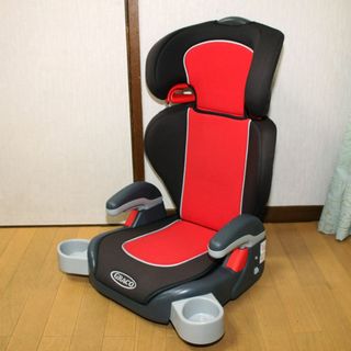 グレコ(Greco)の美品 ＧＲＡＣＯ ジュニアシート◆長く使えるロングユースモデル(自動車用チャイルドシート本体)