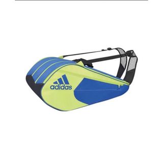 アディダス(adidas)のadidas  ラケットバッグ バドミントン 9本入 ソーラーイエロー(バドミントン)