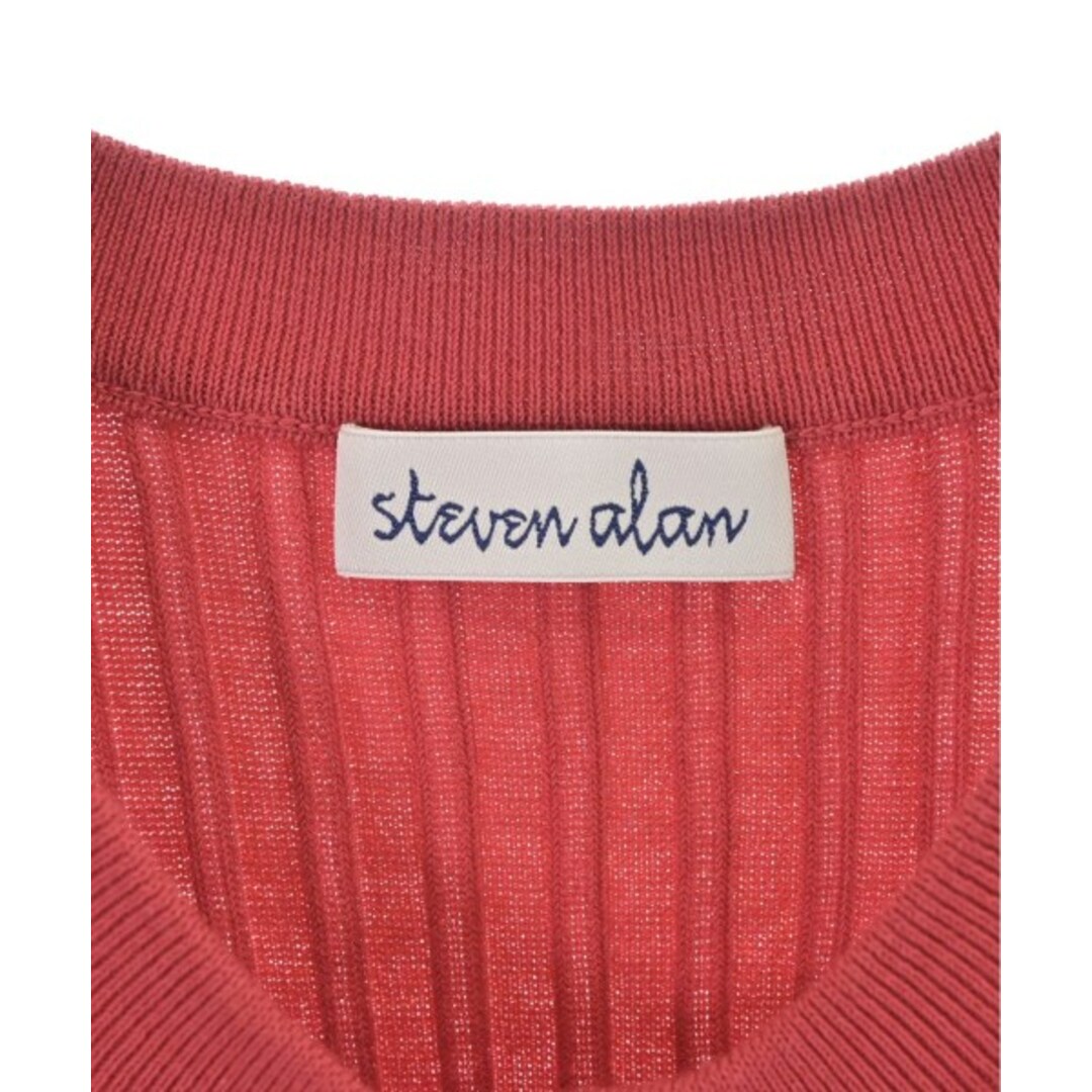 steven alan(スティーブンアラン)のsteven alan ベスト/ノースリーブ -(XS位) 赤 【古着】【中古】 レディースのトップス(ベスト/ジレ)の商品写真