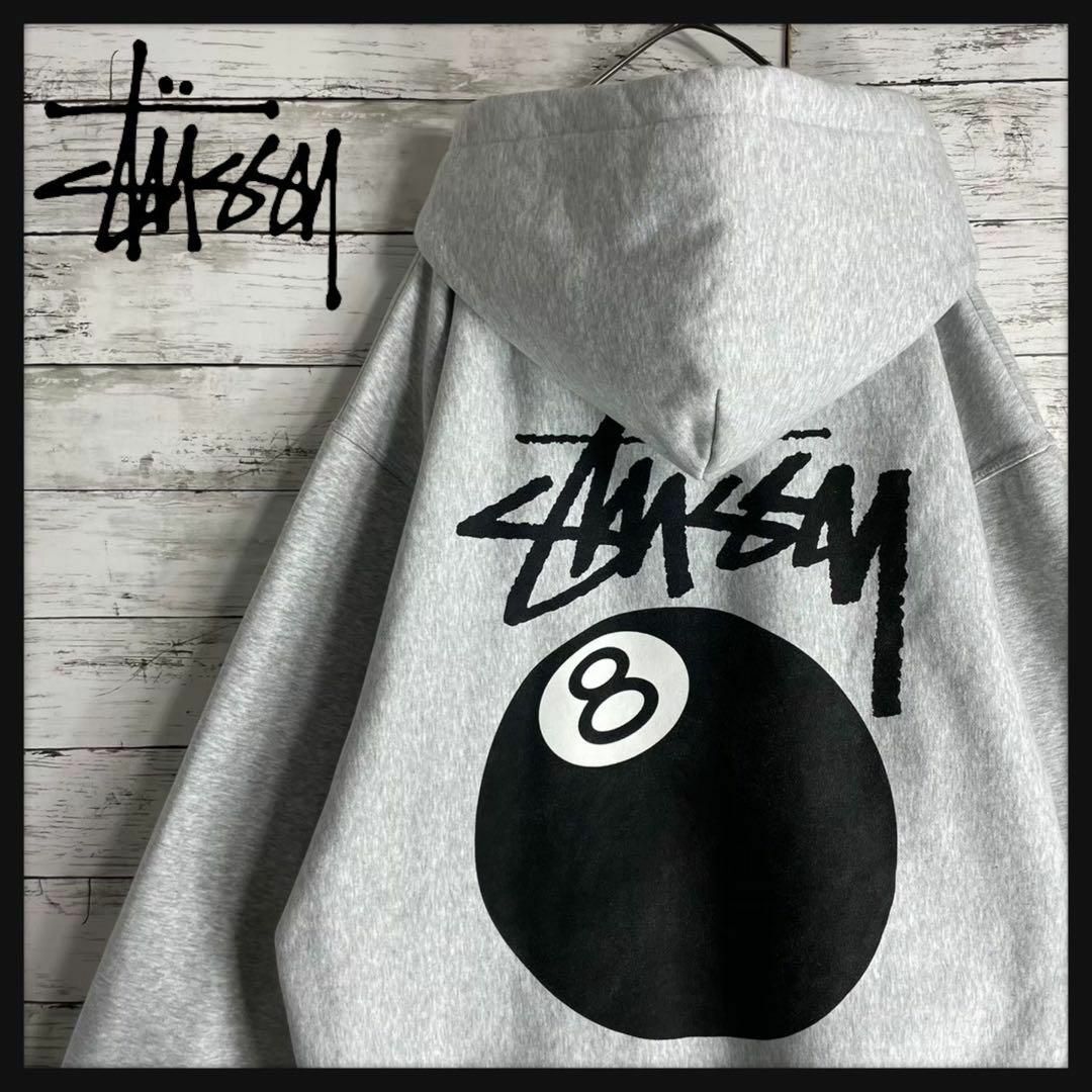 即完売品 新品未使用 stussy 8ボールフェード フーディ パーカー XL 即完売品 新品未使用 stussy 8ボールフェード フーディ パーカー XL