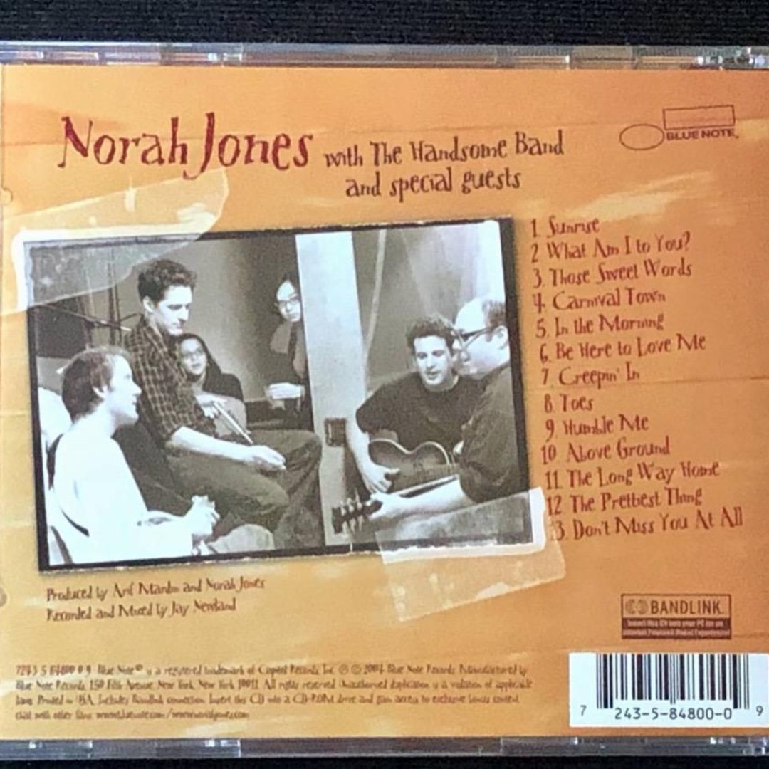 【極上美品】NORAH JONES BLUE NOTE CD "feels.." エンタメ/ホビーのCD(ジャズ)の商品写真