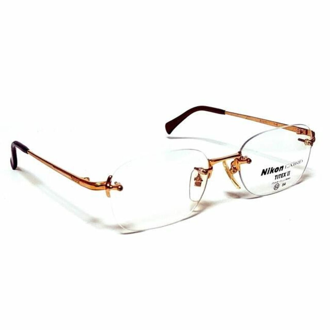 No.1421-メガネ Nikon LAIRD【フレームのみ価格】の通販 by スッキリ