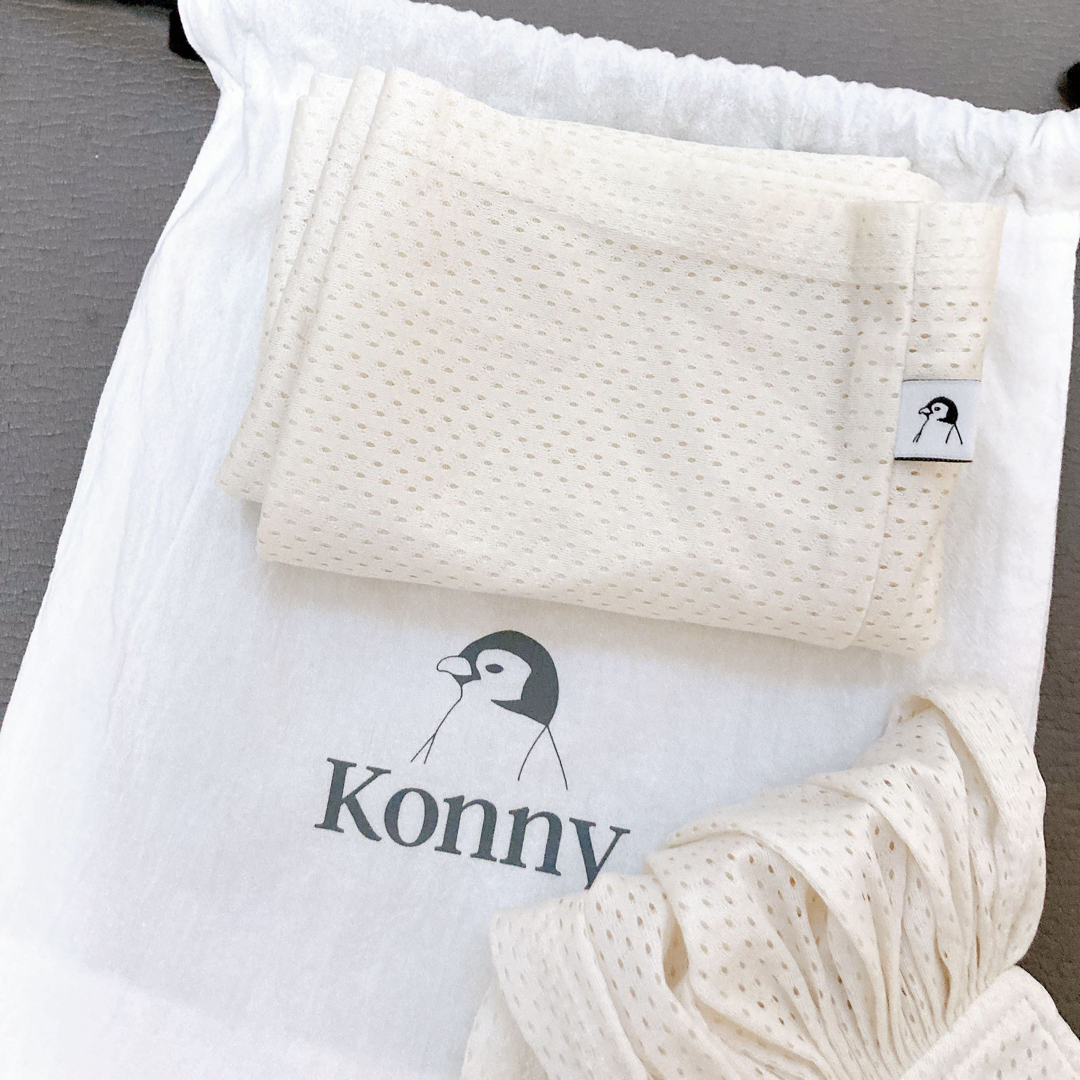 Konny(コニー)のコニーベビーキャリア　S summer キッズ/ベビー/マタニティの外出/移動用品(抱っこひも/おんぶひも)の商品写真