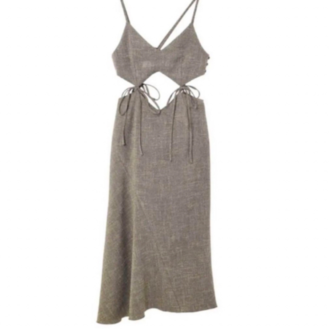 正規品セールサイト LU CIEL BLUE ルシェルブルー Tweed cami dress