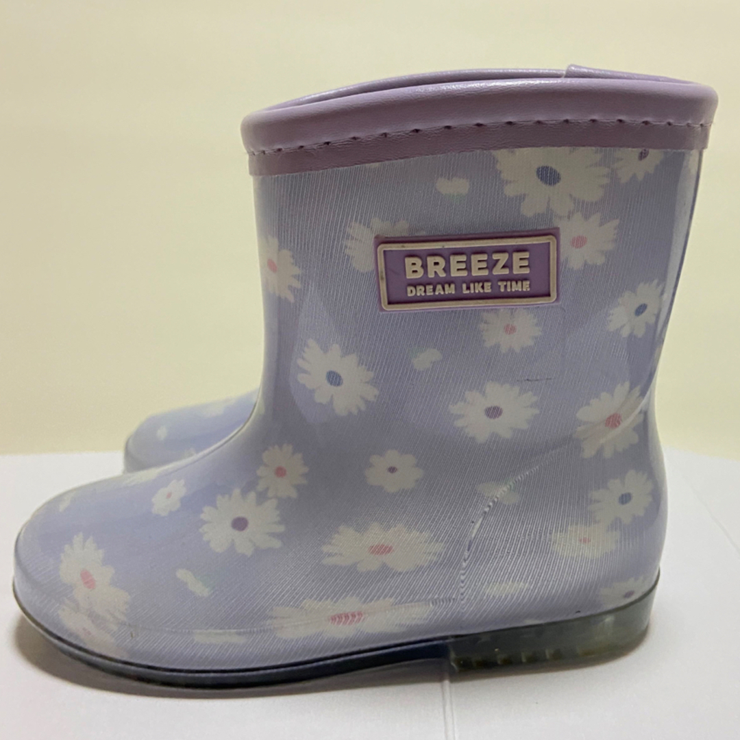 BREEZE(ブリーズ)のBREEZEレインブーツ 14cm キッズ/ベビー/マタニティのベビー靴/シューズ(~14cm)(長靴/レインシューズ)の商品写真