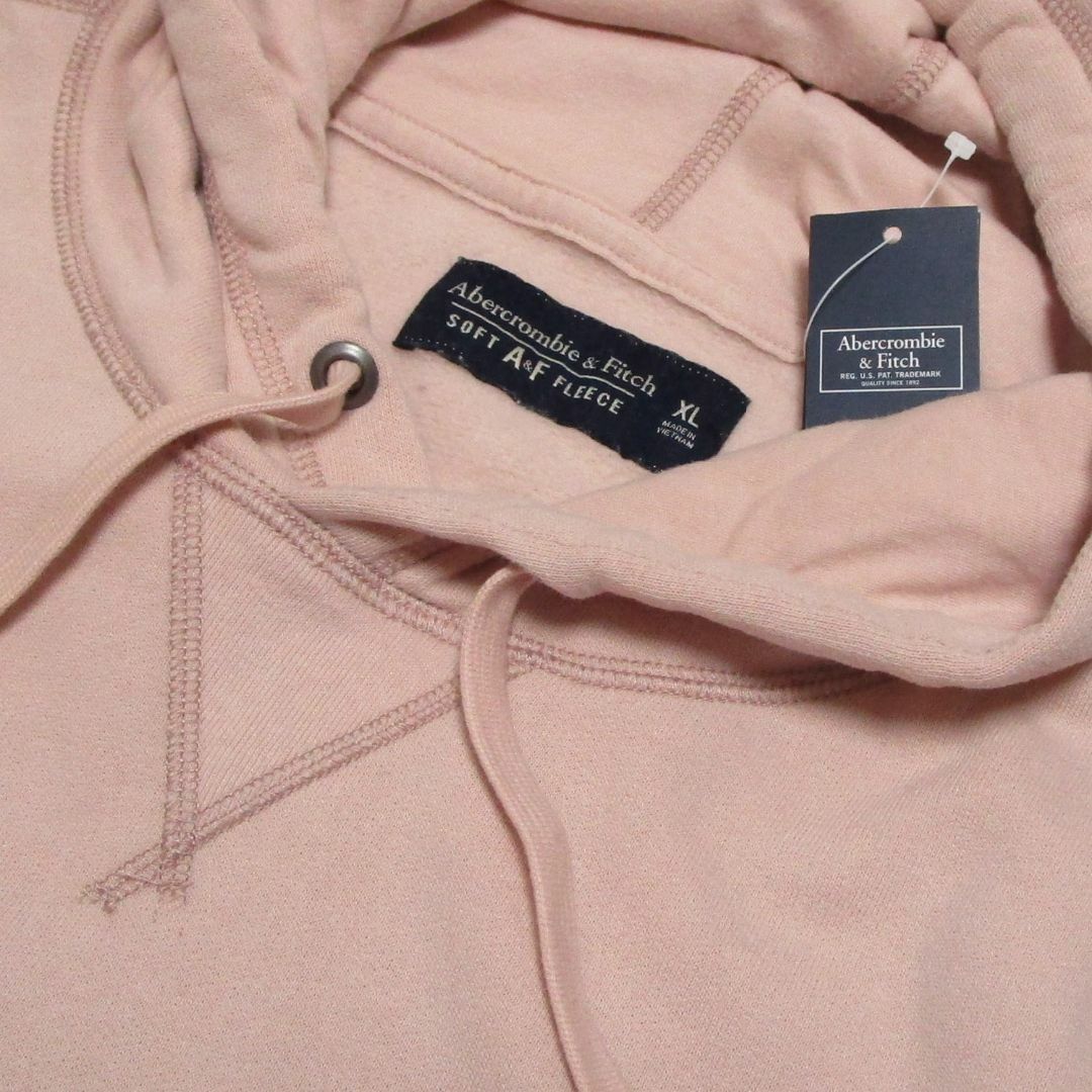 Abercrombie&Fitch(アバクロンビーアンドフィッチ)の★新品★アバクロンビー&フィッチ★スウェットPOパーカー(Pink/XL) メンズのトップス(パーカー)の商品写真