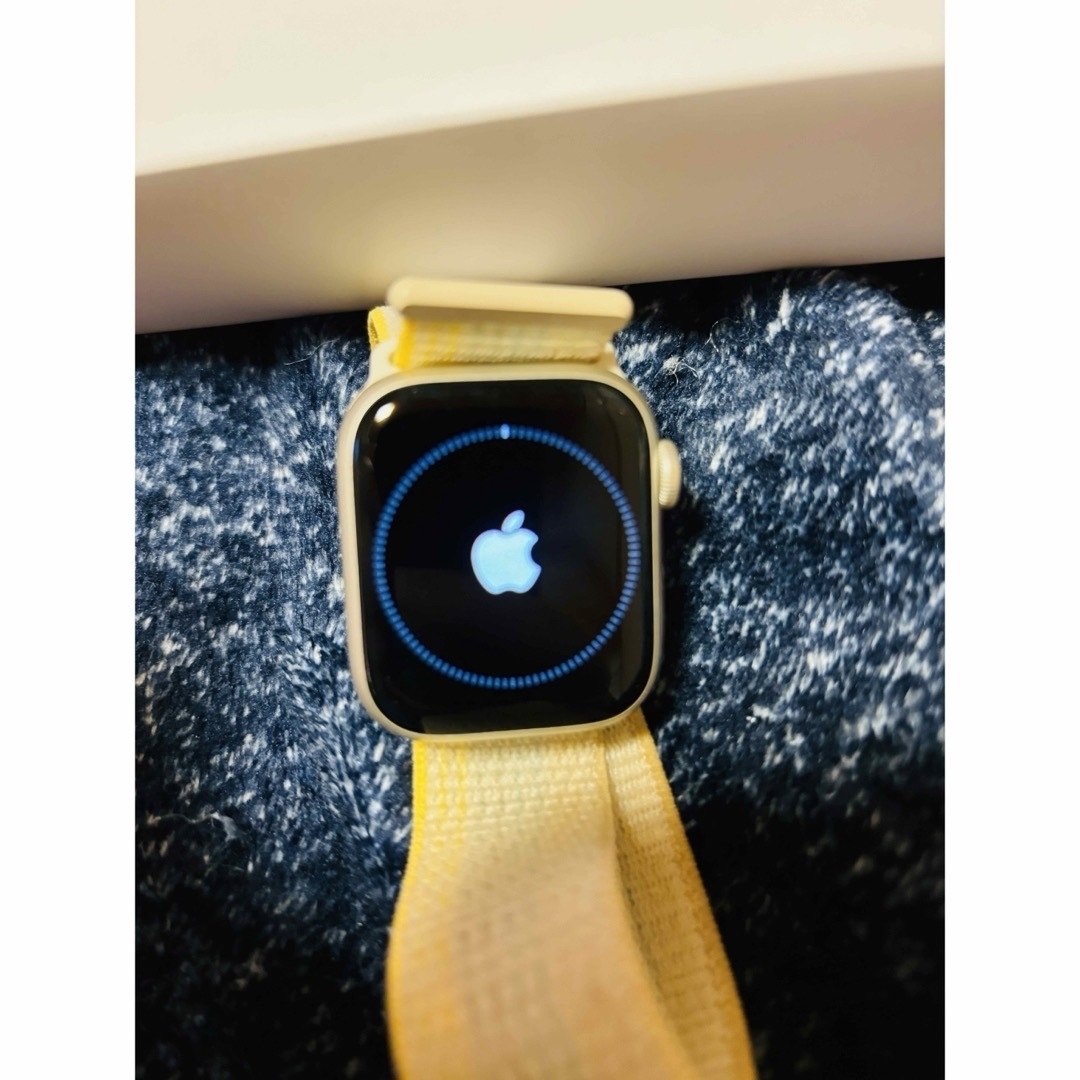 Apple Watch(アップルウォッチ)のApple Watch Series8 41mm GPSモデル　スターライト メンズの時計(その他)の商品写真