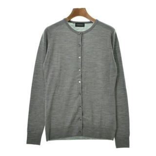 ジョンスメドレー(JOHN SMEDLEY)のJOHN SMEDLEY ジョンスメドレー カーディガン M グレー 【古着】【中古】(カーディガン)