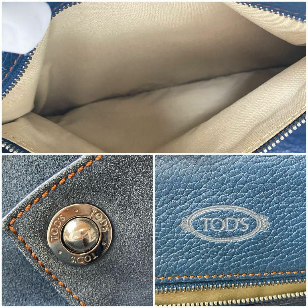 TOD'S(トッズ)のトッズ TOD'S 2way ショルダー ハンドバッグ スエード レディースのバッグ(ハンドバッグ)の商品写真