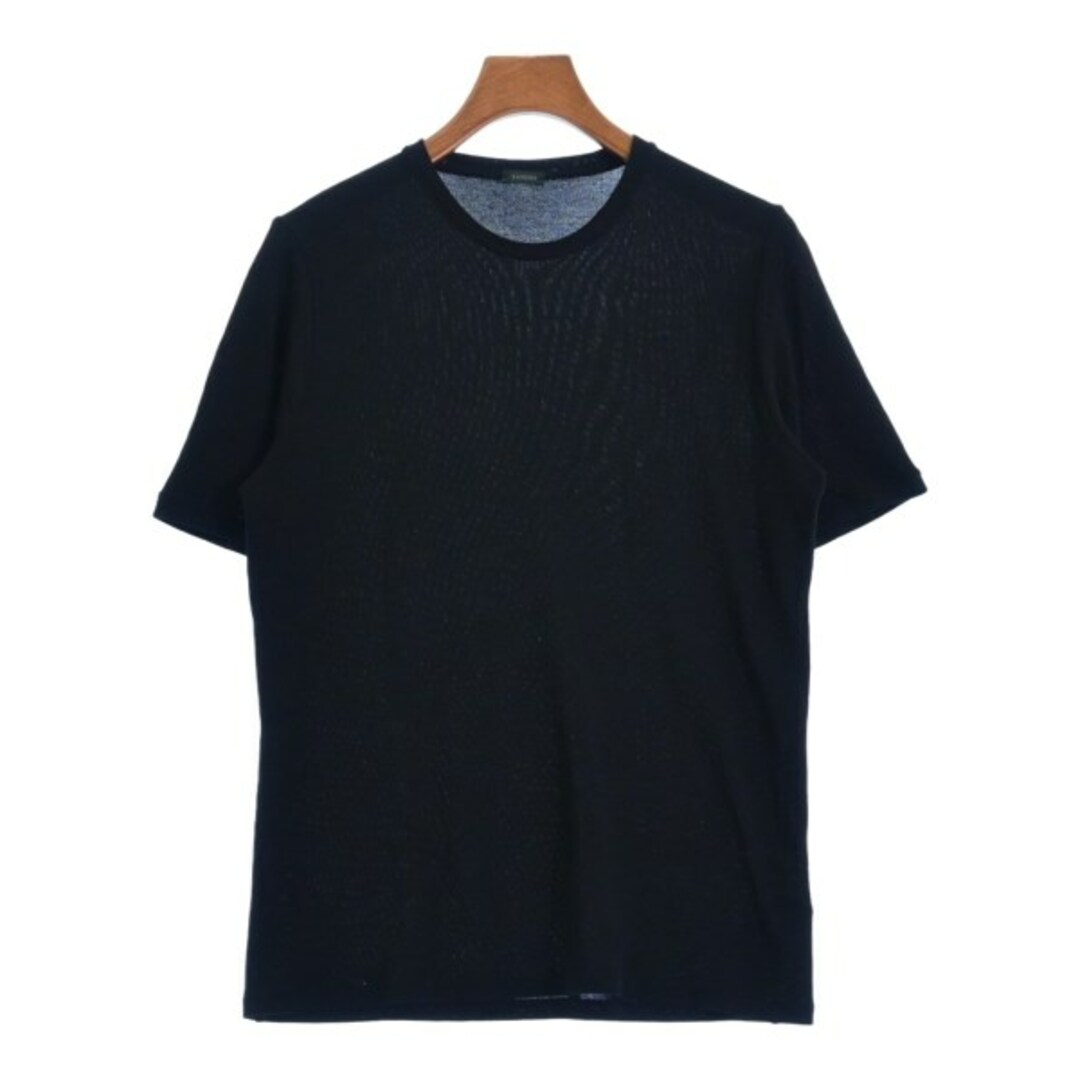 ZANONE ザノーネ Tシャツ・カットソー 50(XL位) 黒