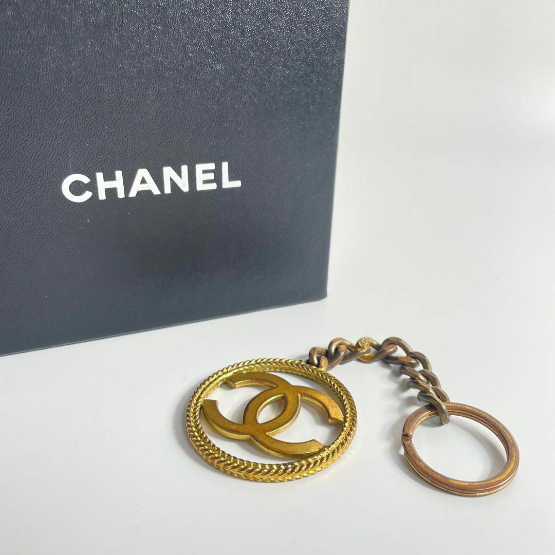 シャネル CHANEL ココマーク キーホルダー ビンテージ