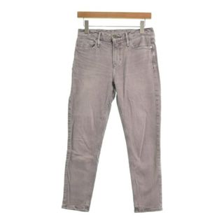 アッパーハイツ(upper hights)のupper hights デニムパンツ 24(S位) グレー(デニム) 【古着】【中古】(デニム/ジーンズ)