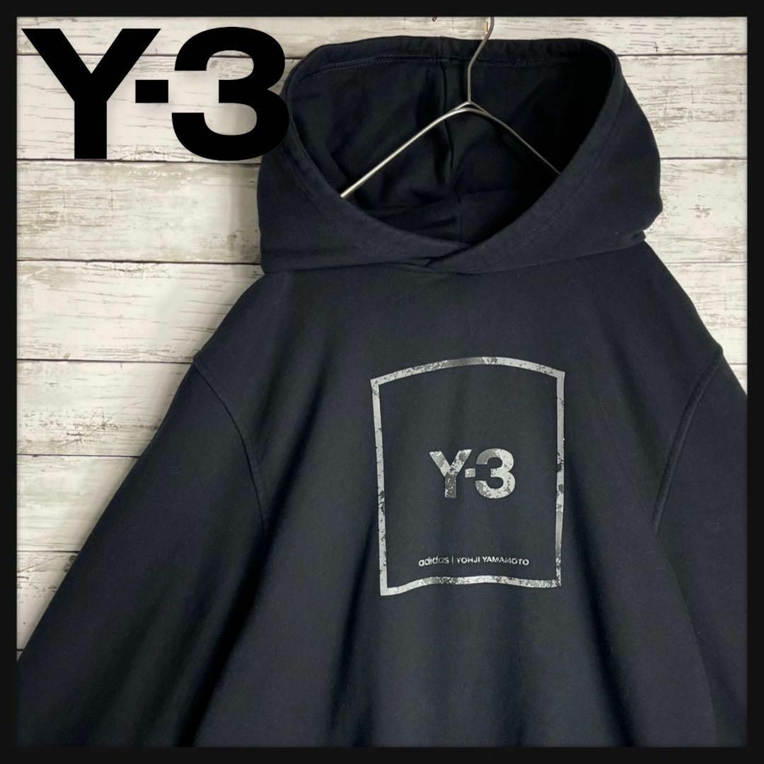 Y-3(ワイスリー)の【即完売モデル】Y-3 パーカー　パーカー　センターロゴ　希少デザイン　入手困難 メンズのトップス(パーカー)の商品写真