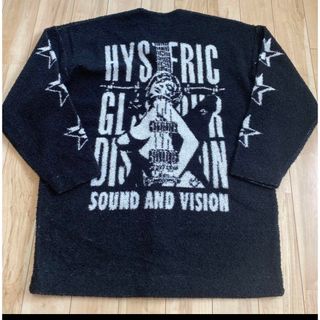 ヒステリックグラマー(HYSTERIC GLAMOUR)のヒステリック　SOUND AND VISIONジャカードジャケット(カーディガン)