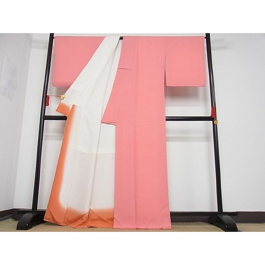 平和屋-こころ店□江戸小紋 極小鮫小紋柄 着丈165cm 裄丈68cm 正絹 ...