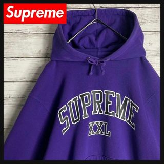 シュプリーム(Supreme)の【希少デザイン】シュプリーム　パーカー　切り替え　希少カラー　即完売　入手困難(パーカー)