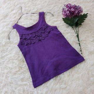 アナスイ(ANNA SUI)の【ANNA SUI mini】アナスイ（120）タンクトップ レース(Tシャツ/カットソー)