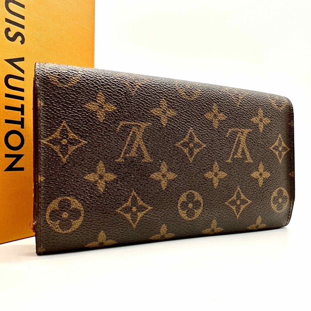 極美品　LOUIS VUITTON ルイ・ヴィトン  長財布　レザー　モノグラムChloekomono