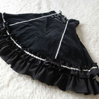 アンジェリックプリティー(Angelic Pretty)のANGELIC PRETTY velveteen skirt(ひざ丈スカート)