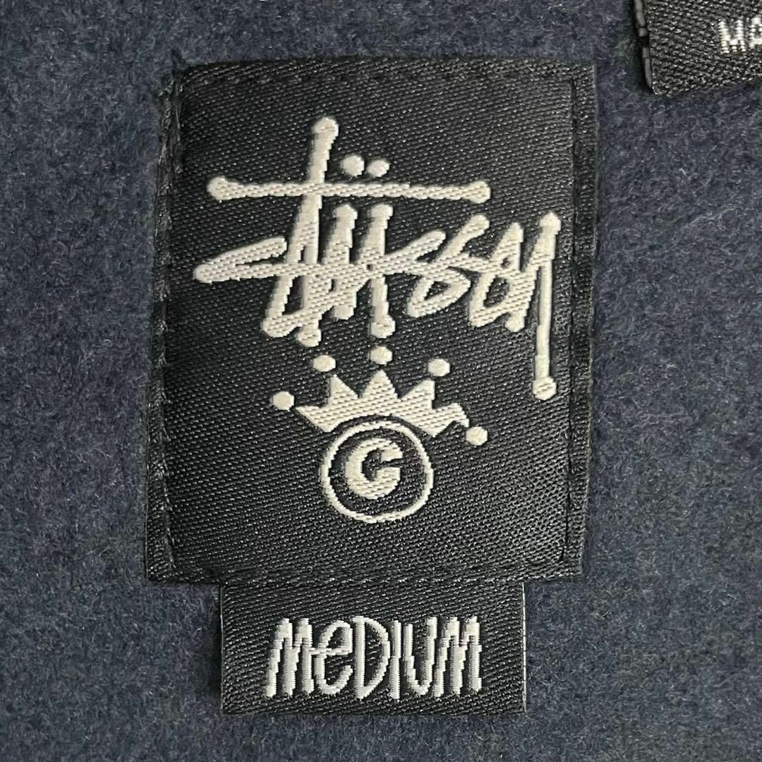 STUSSY(ステューシー)の【即完売モデル】ステューシー　スタジャン　刺繍ロゴ　希少デザイン　入手困難 メンズのジャケット/アウター(スタジャン)の商品写真