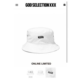 ゴッドセレクショントリプルエックス(GOD SELECTION XXX)のGOD SELECTION XXX バケットハット(ハット)