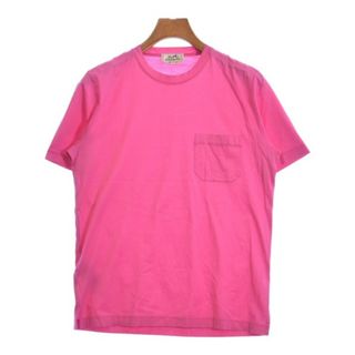 エルメス(Hermes)のHERMES エルメス Tシャツ・カットソー S ピンク 【古着】【中古】(Tシャツ/カットソー(半袖/袖なし))