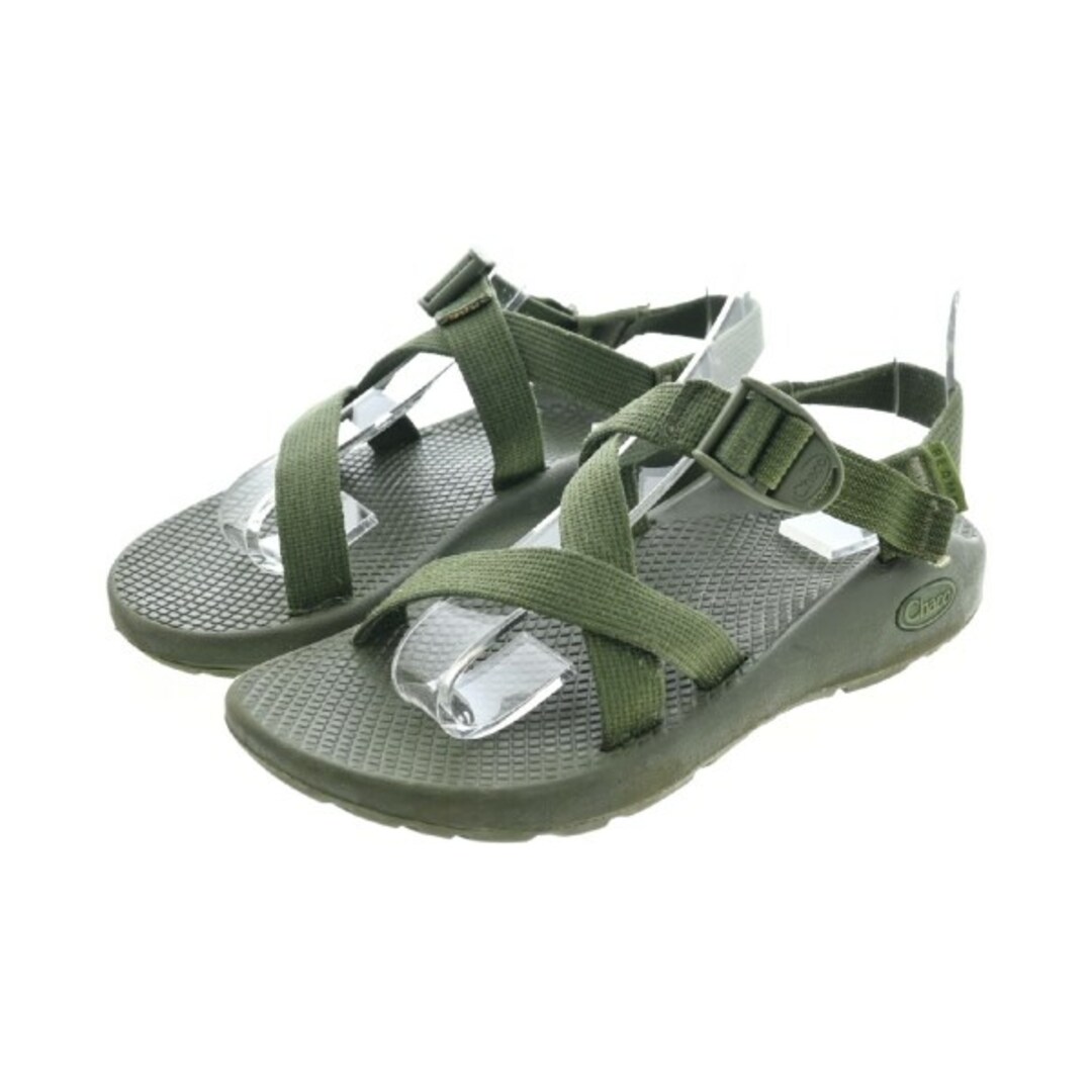 Chaco(チャコ)のChaco チャコ サンダル US6(23cm位) カーキ 【古着】【中古】 レディースの靴/シューズ(サンダル)の商品写真