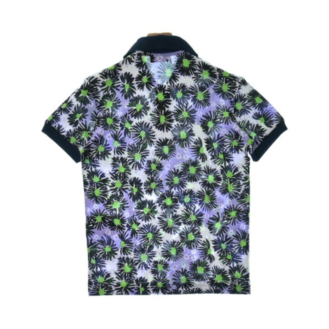 PRADA プラダ Tシャツ・カットソー S 黒x白x紫等(花柄)なし透け感