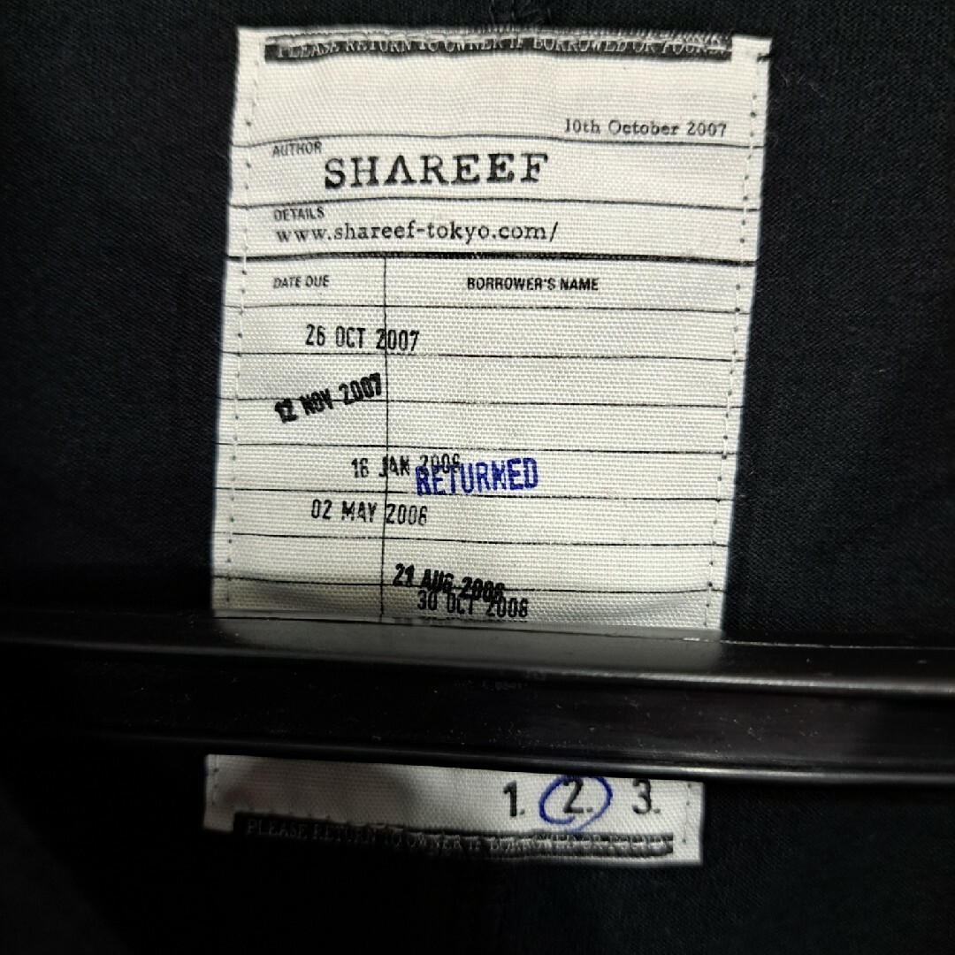 SHAREEF(シャリーフ)の未使用　SHAREEF　ビッグシルエット　カットソー レディースのトップス(カットソー(半袖/袖なし))の商品写真