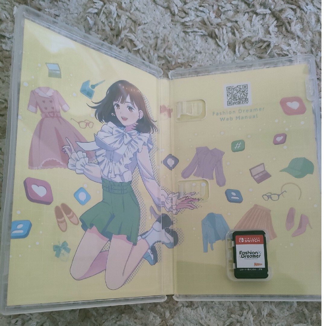 Nintendo Switch(ニンテンドースイッチ)のファッションドリーマー　switch エンタメ/ホビーのゲームソフト/ゲーム機本体(家庭用ゲームソフト)の商品写真