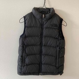 ザノースフェイス(THE NORTH FACE)のノースフェイス◇ダウンベスト　ブラック　120(ジャケット/上着)