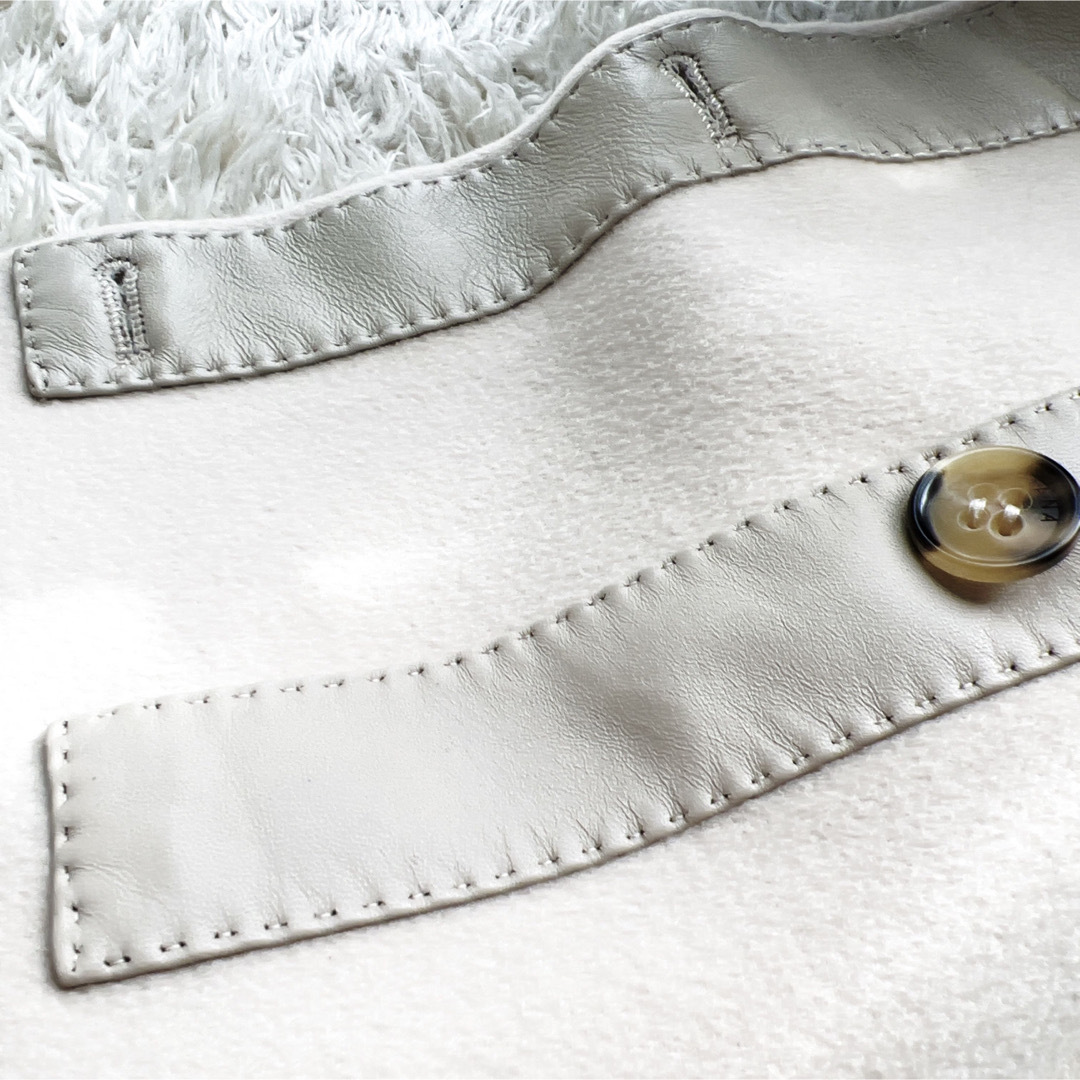 LORO PIANA - 美品 loropianaロロピアーナ カシミヤ 本革 レザー