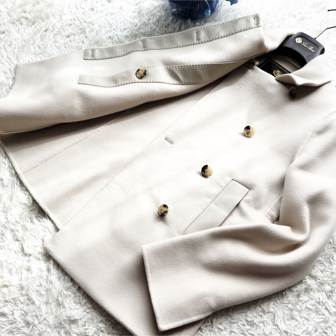 LORO PIANA - 美品 loropianaロロピアーナ カシミヤ 本革 レザー