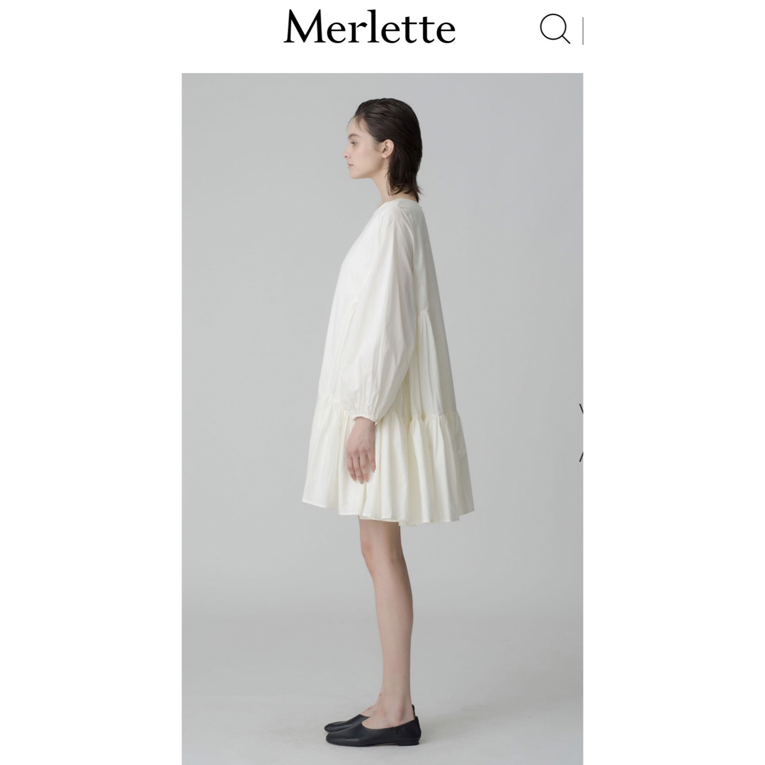 【未使用】MERLETTE   BYWARD  IVORY size S