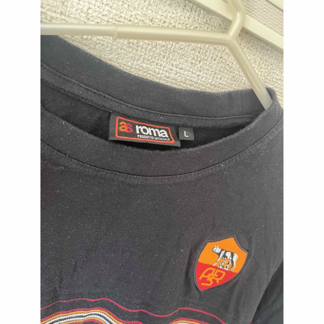 ASローマ　Tシャツ　Lサイズ メンズのトップス(Tシャツ/カットソー(半袖/袖なし))の商品写真