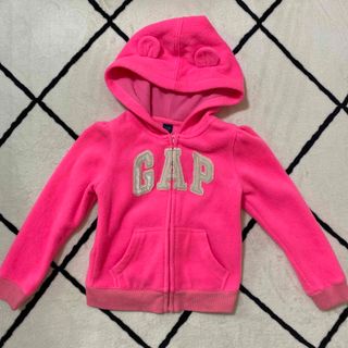 ギャップキッズ(GAP Kids)のGAP フリース　裏起毛　くま耳フード　110(ジャケット/上着)